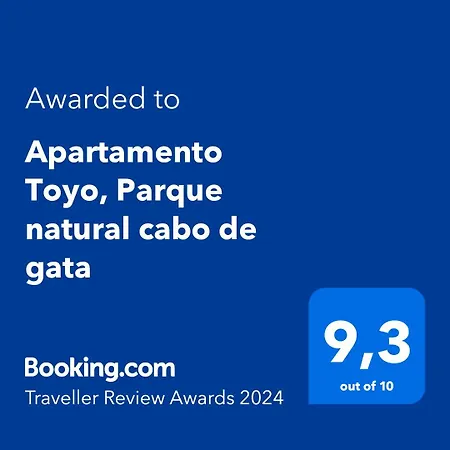 Apartamento Toyo, Parque Natural Cabo De Gata Apartment